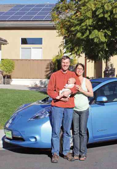 
Chris and Emily Wakeham of San Diego love their Nissan Leaf.
